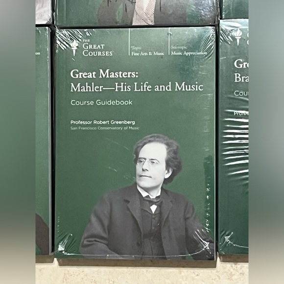 The Great Courses Great Masters Dvd and Book His Life & Music Set of 6 New - Picture 6 of 9
